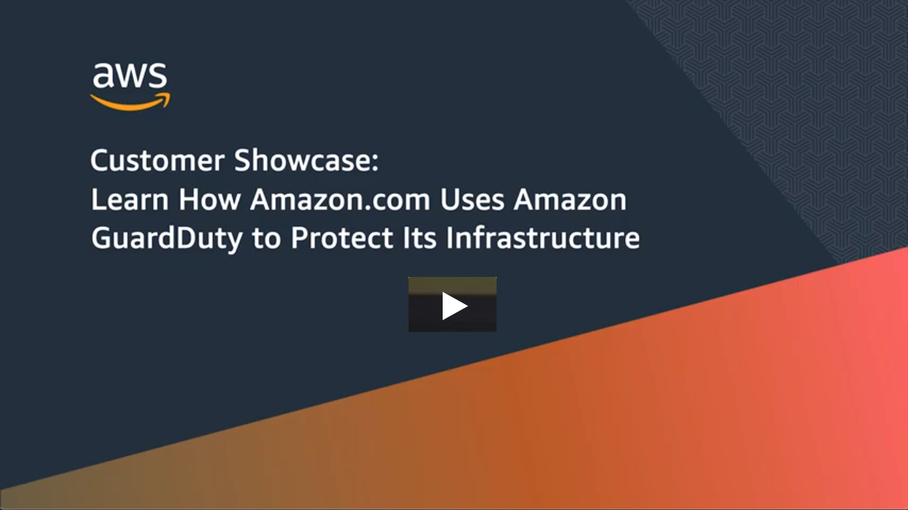 Learn How Amazon.com Uses Amazon GuardDuty to Protect Its Infrastructure